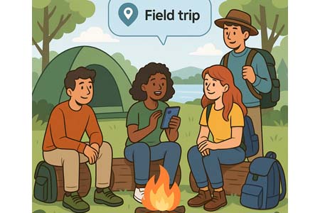 Volunteers cleaning park