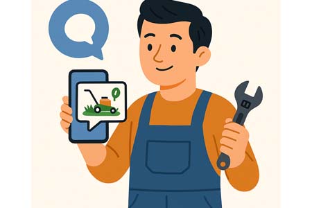 Handyman offers services via chat